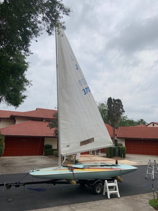 J Sailor / J Scow Sailboat by Johnson / White Bear Boat Works